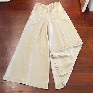 Yoss Silk Wide Leg Palazzo Pant